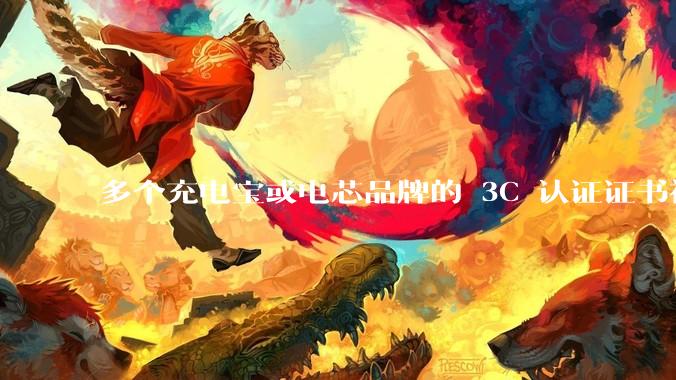 多个充电宝或电芯品牌的 3C 认证证书被暂停，涉及罗马仕、安克、绿联、倍思、安普瑞斯等，发生了什么？